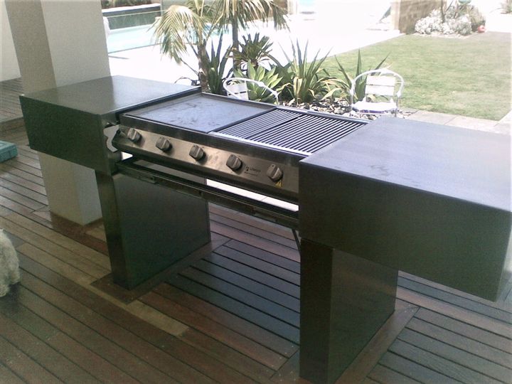 Custom BBQ fabricated by Hyperweld