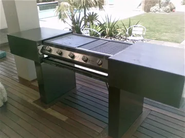 Custom BBQ fabricated by Hyperweld