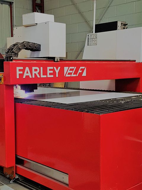 CNC plasma cutting at Hyperweld