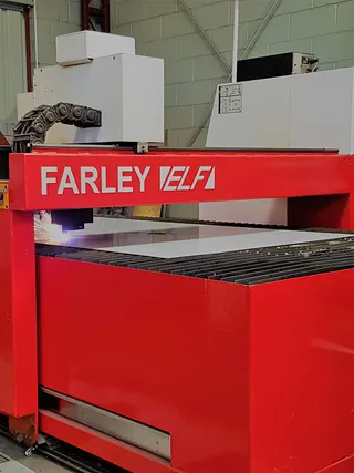 CNC plasma cutting at Hyperweld