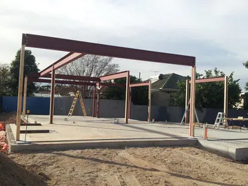 Structural steel fabrication by Hyperweld